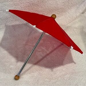 Pleasant Company American Girl Molly’s Red Umbrella for 18-inch Dolls